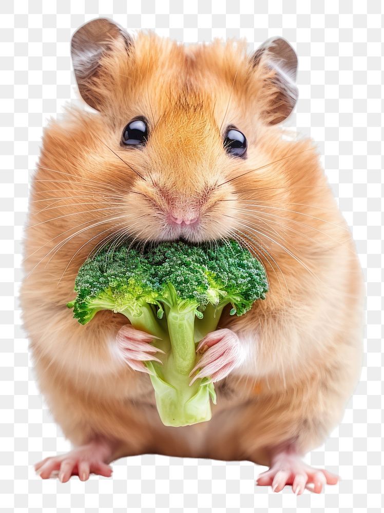 PNG Vegetable broccoli hamster rodent.