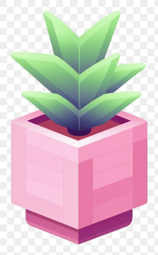PNG Plant pot pixel pineapple white background houseplant.