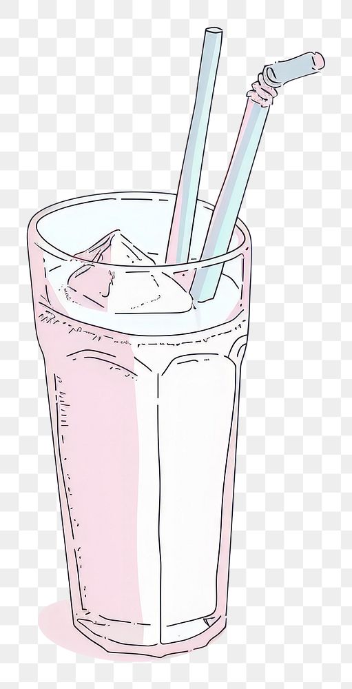 PNG Milk milkshake smoothie drink.