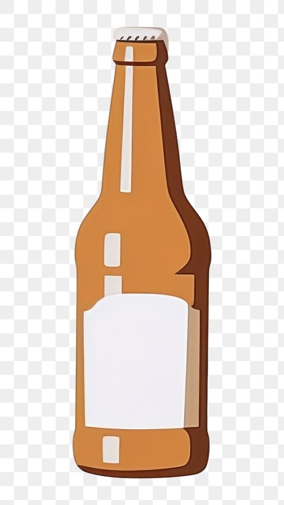 PNG Beer bottle drink refreshment.