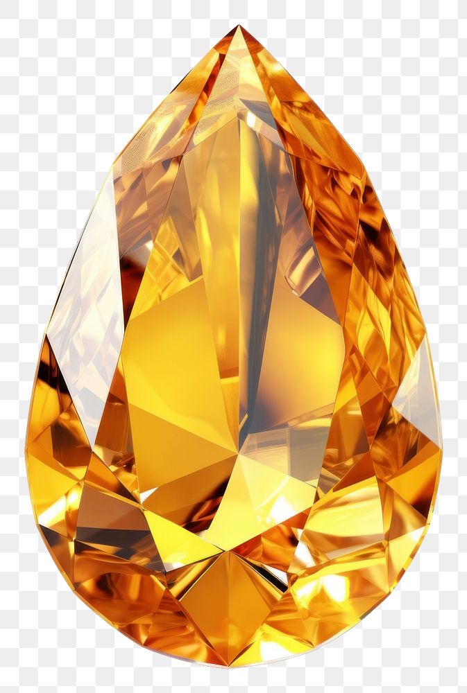 PNG Lemon gemstone crystal jewelry.