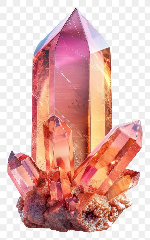 PNG Trophy shape gemstone crystal mineral.