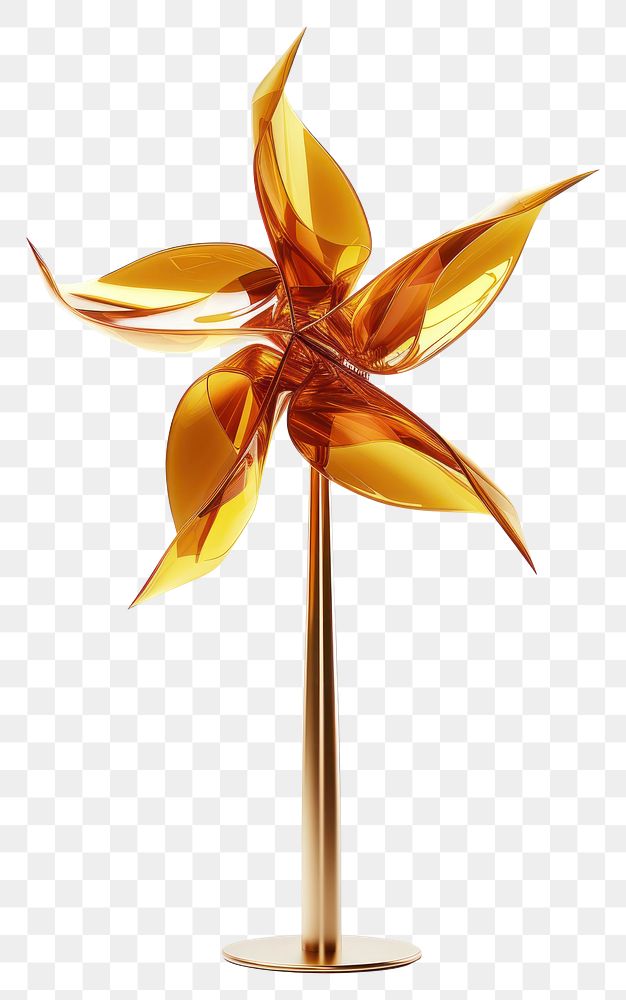 PNG Wind turbine flower plant lighting.