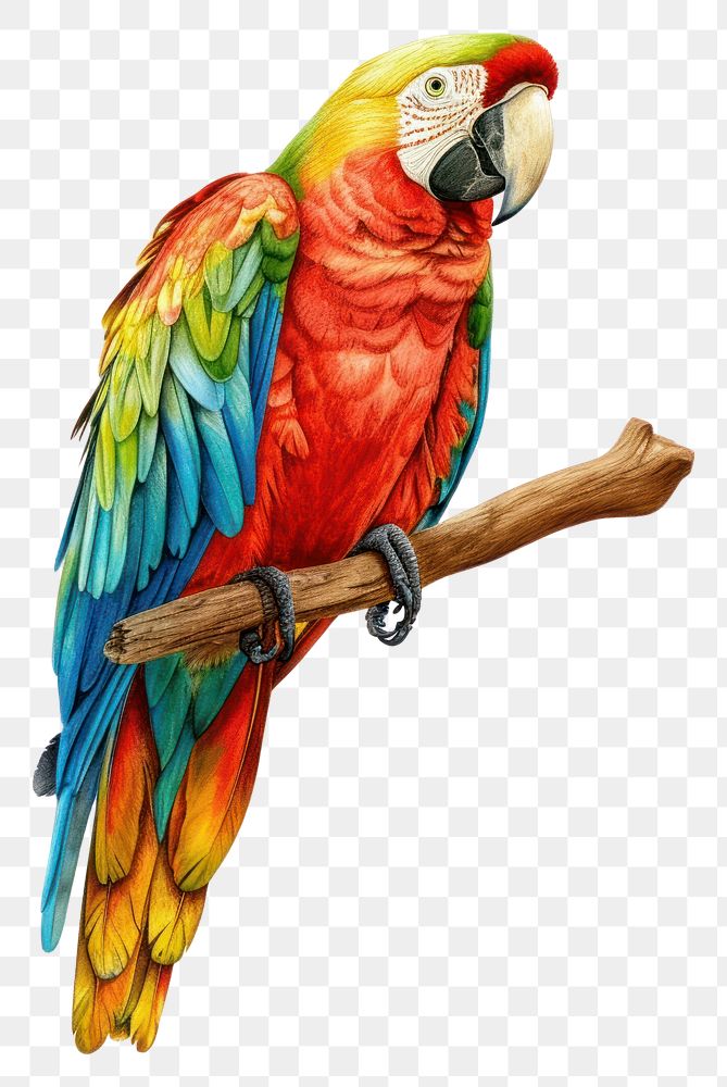 PNG Parrot animal bird wildlife. | Premium PNG - rawpixel