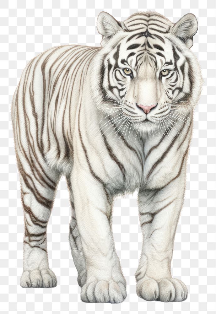 PNG Wildlife animal mammal tiger