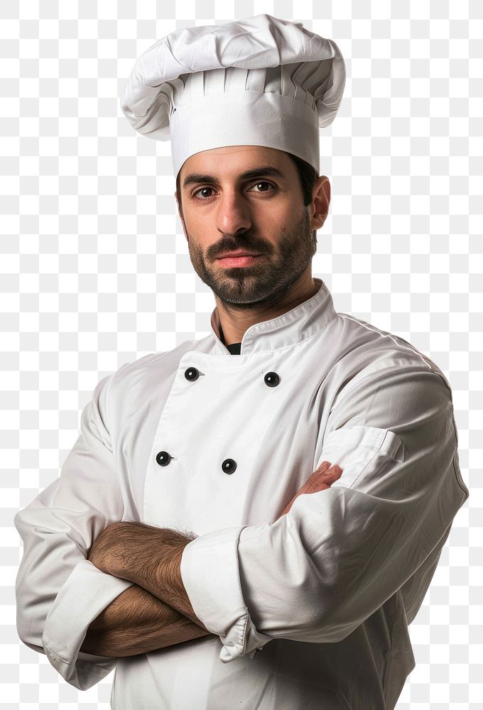 PNG Chef adult white background protection