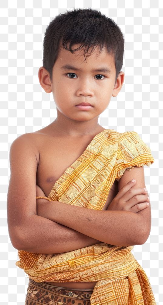 PNG Thai boy portrait child photo.