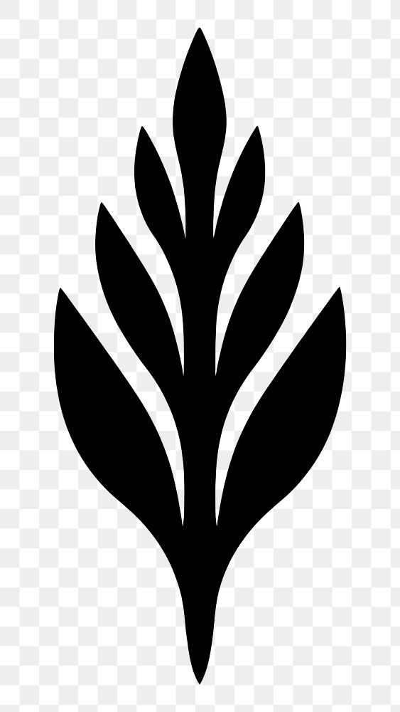 PNG Carrot logo icon black white plant.