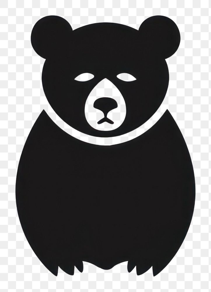 PNG Koala logo icon wildlife mammal black.