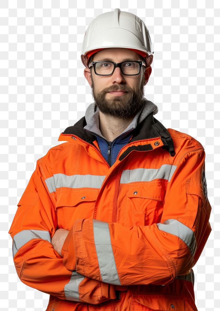 PNG Industrial engineer hardhat helmet adult 