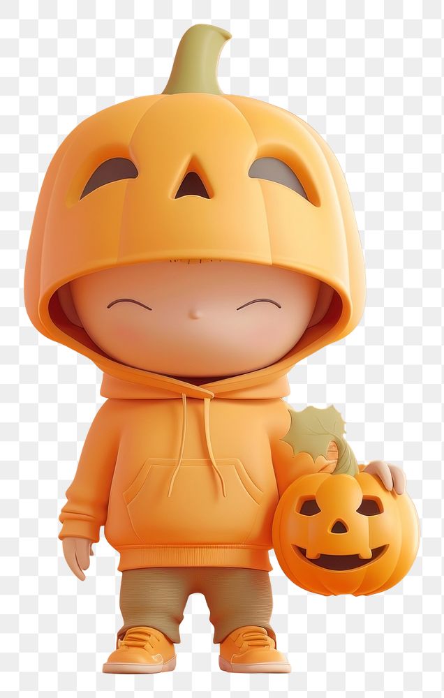PNG Kid holding halloween pumpkin vegetable produce person.
