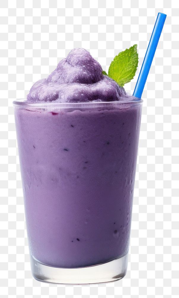 PNG Smoothie blueberry milkshake beverage drink.