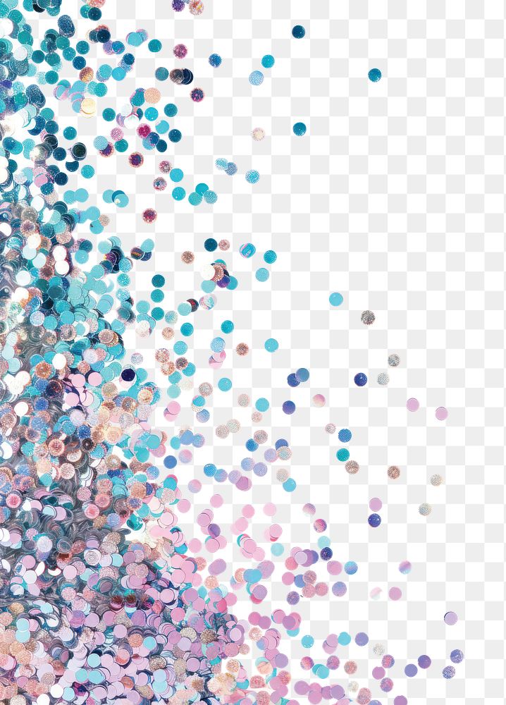 PNG Frame glitter circle backgrounds confetti shape.