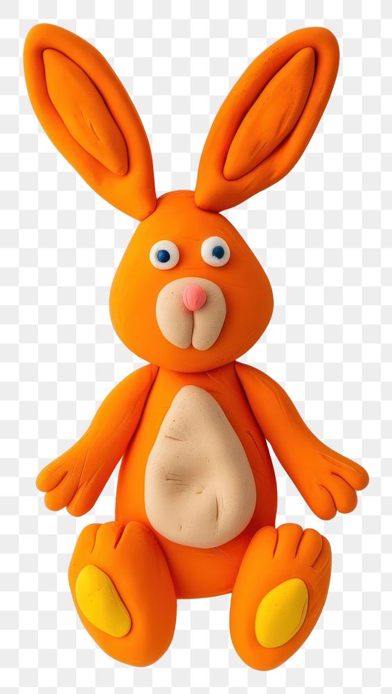 PNG Rabbit plush toy anthropomorphic.