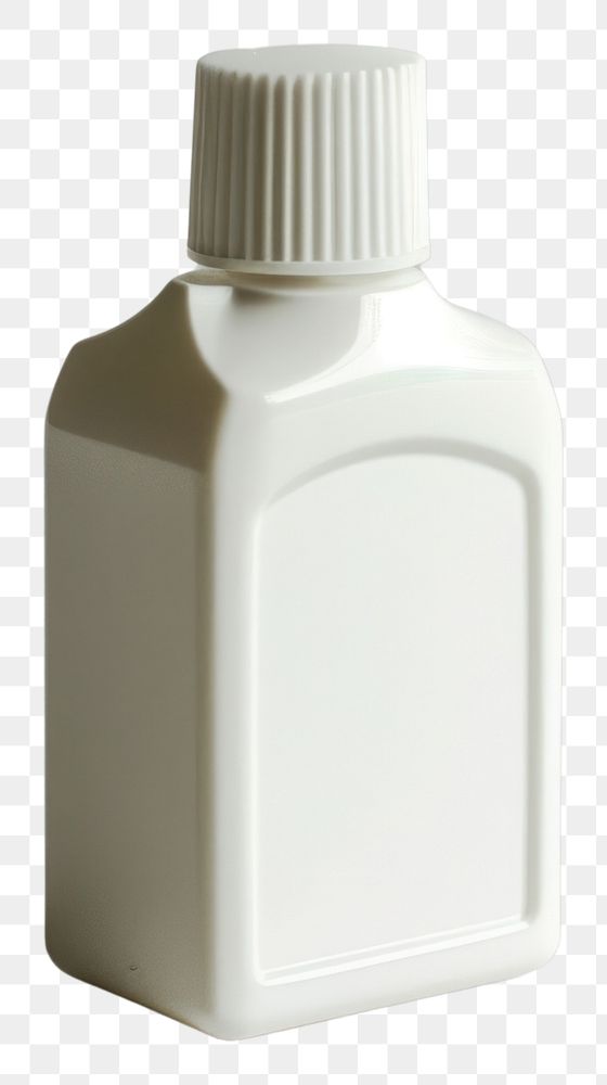 PNG White mini shampoo bottle porcelain pottery shaker.