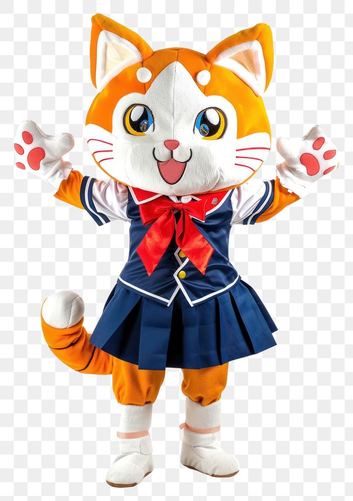 PNG Cat mascot costume person performer human.