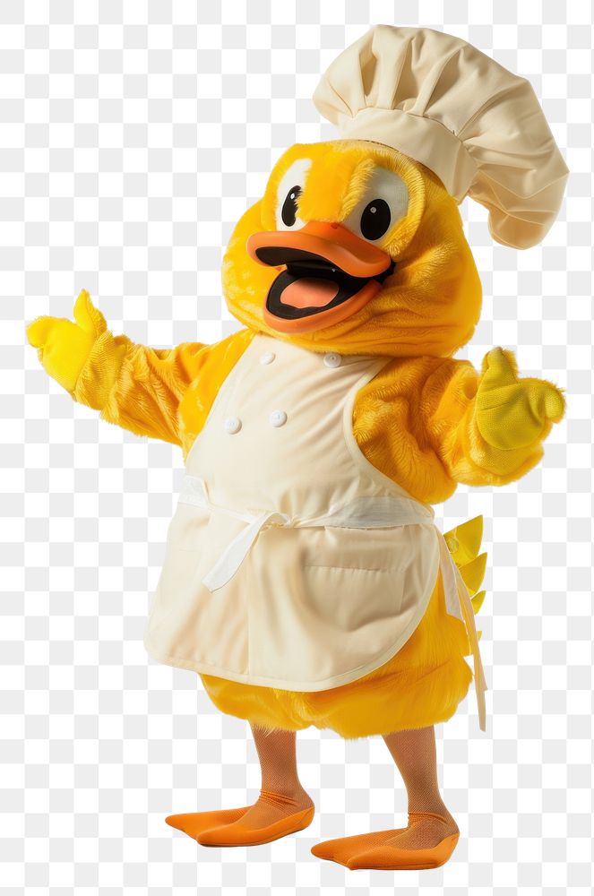 PNG Chubby duck mascot costume person clothing apparel.
