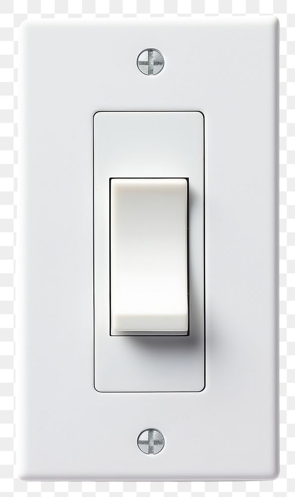 PNG  White light switch electrical device