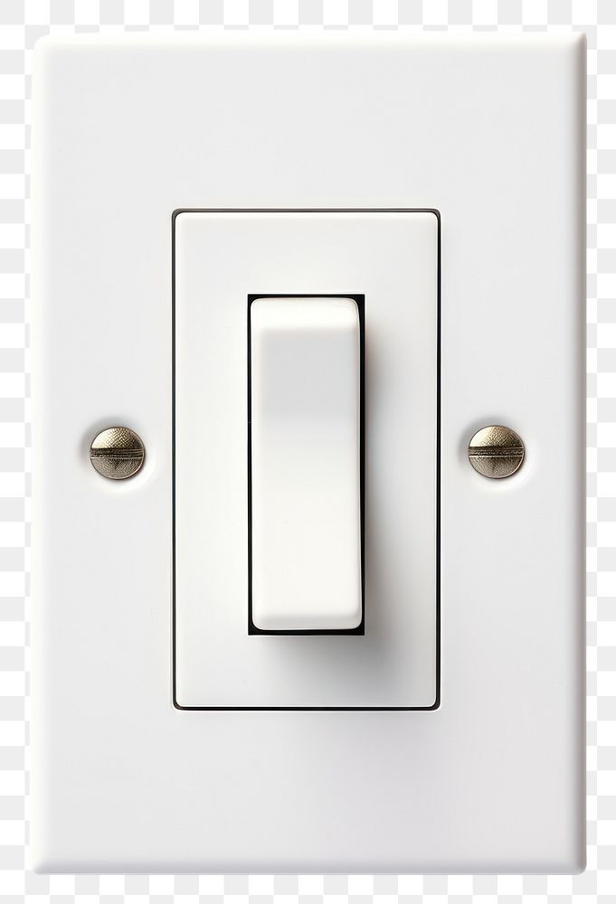 PNG  White light switch electrical device