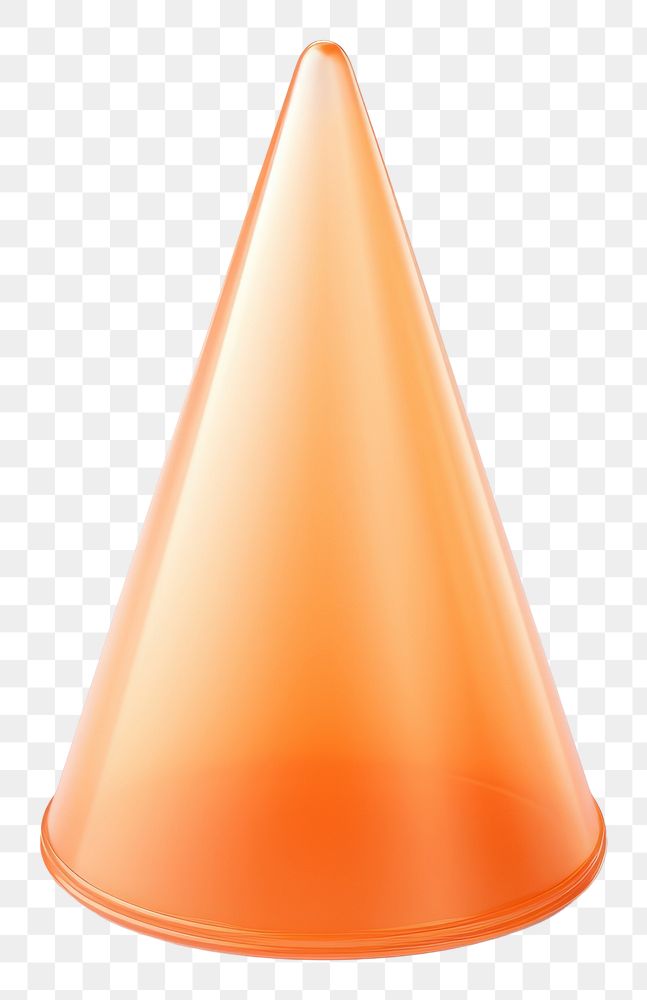 PNG Translucent cone white background simplicity ammunition.