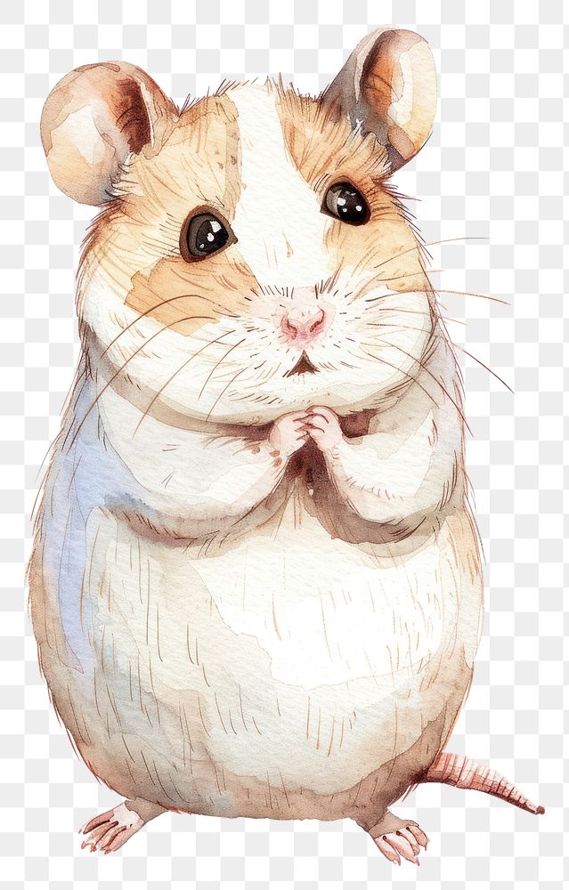 PNG White hamster rat drawing rodent.