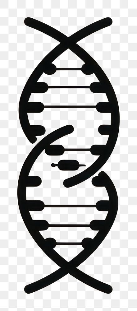 PNG Black minimalist cool DNA logo design text calligraphy handwriting.