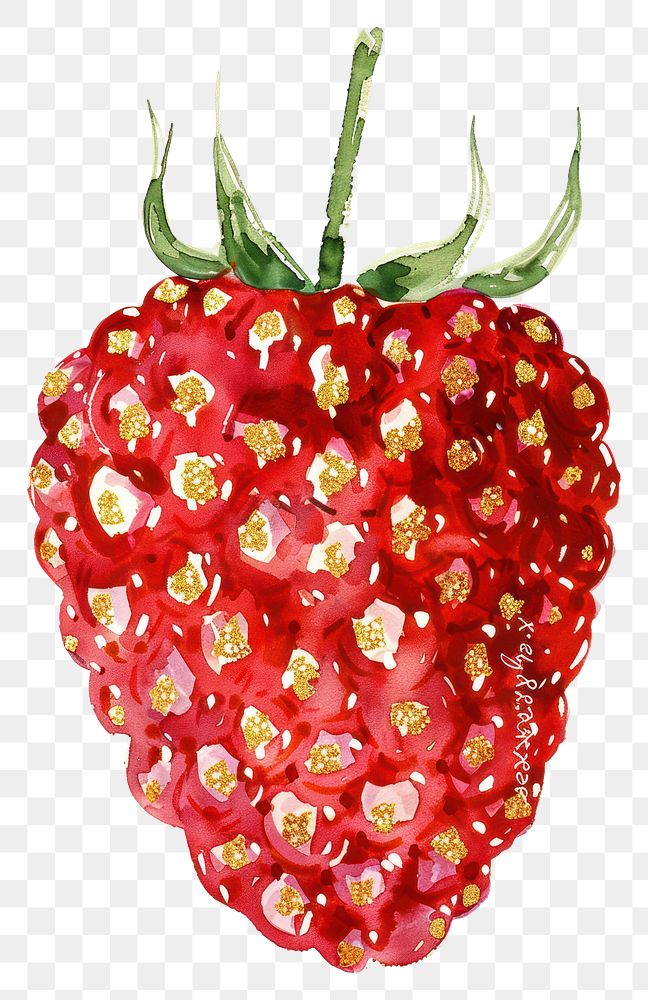 PNG A raspberry strawberry clothing produce.