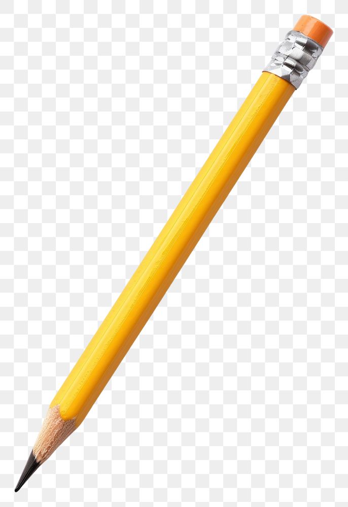 PNG Pencil eraser yellow white background.