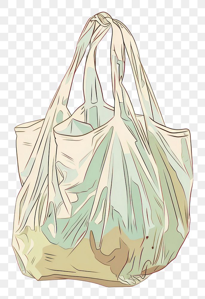 PNG Plastic bag flat illustration art accessories accessory.