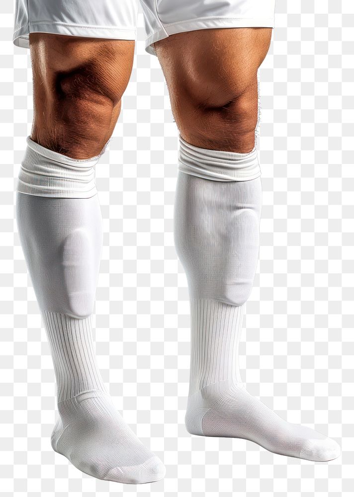 PNG Sock white exercising footwear.