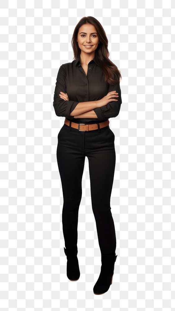 PNG Business woman portrait standing apparel.
