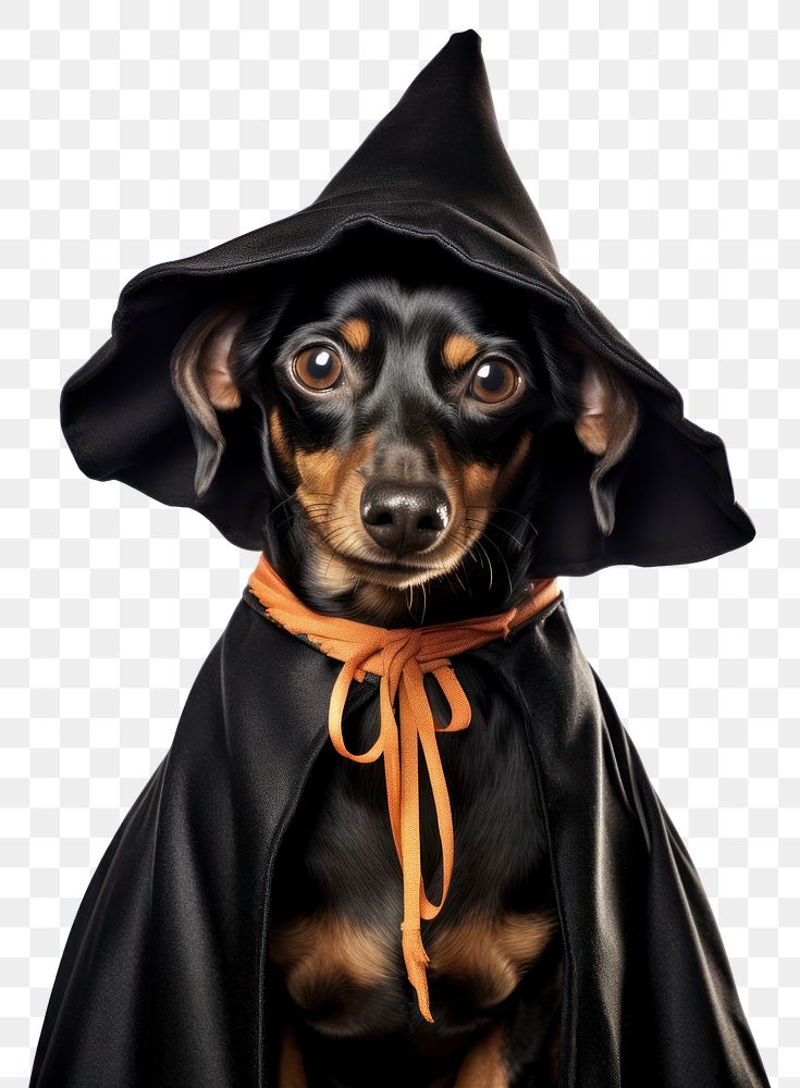 PNG Witch suit Dog portrait animal.