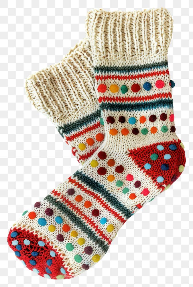 PNG Christmas sock sweater decoration creativity.