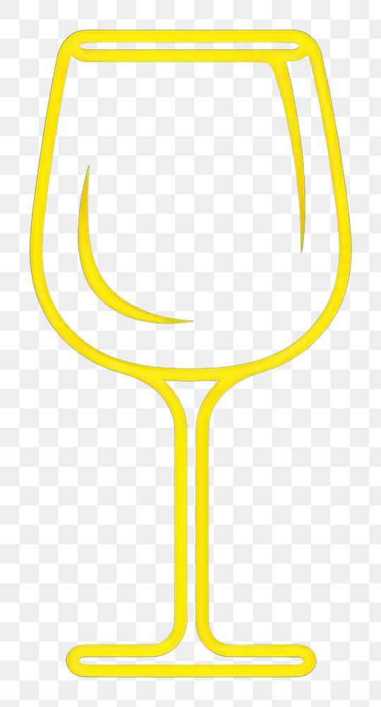 PNG Wine glass icon yellow drink refreshment.
