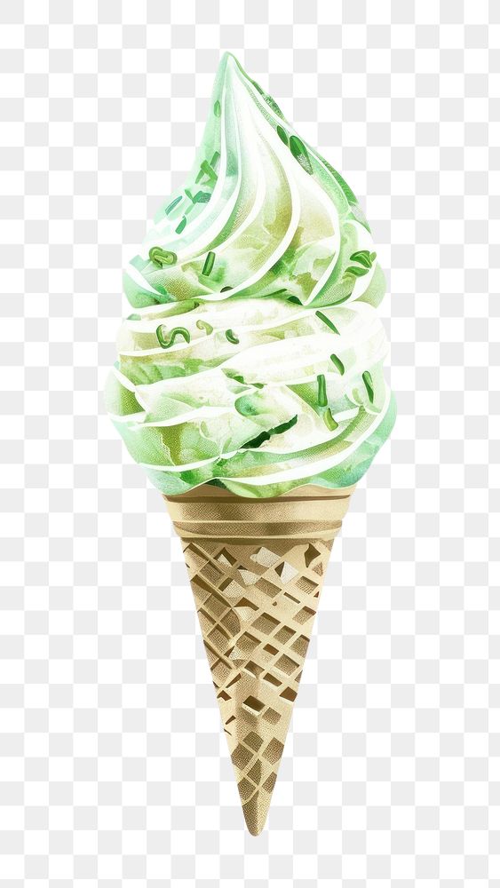 PNG Mint leaf Collage Ice cream ice cream dessert creme.