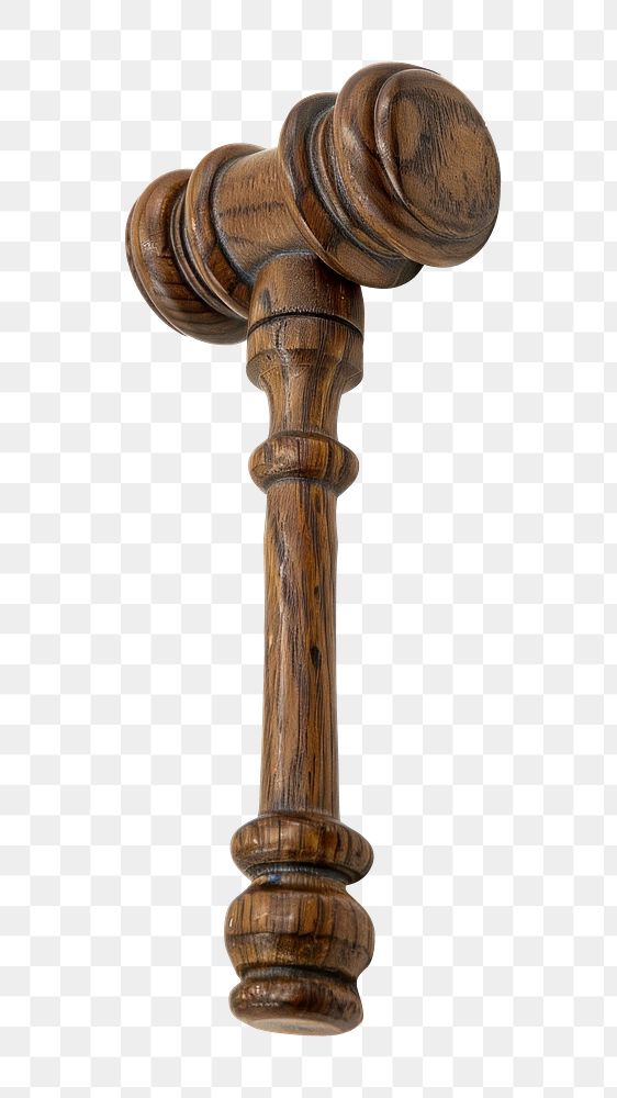 PNG Gavel weaponry device hammer.