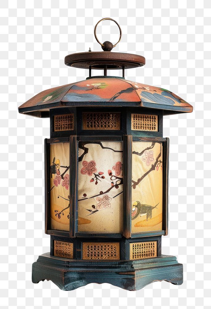 PNG Japanese lantern letterbox mailbox lamp.