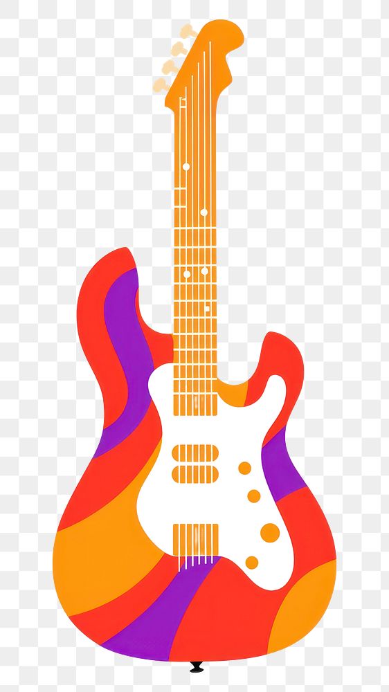 PNG A vector graphic of guitar musical instrument electric guitar bass guitar.
