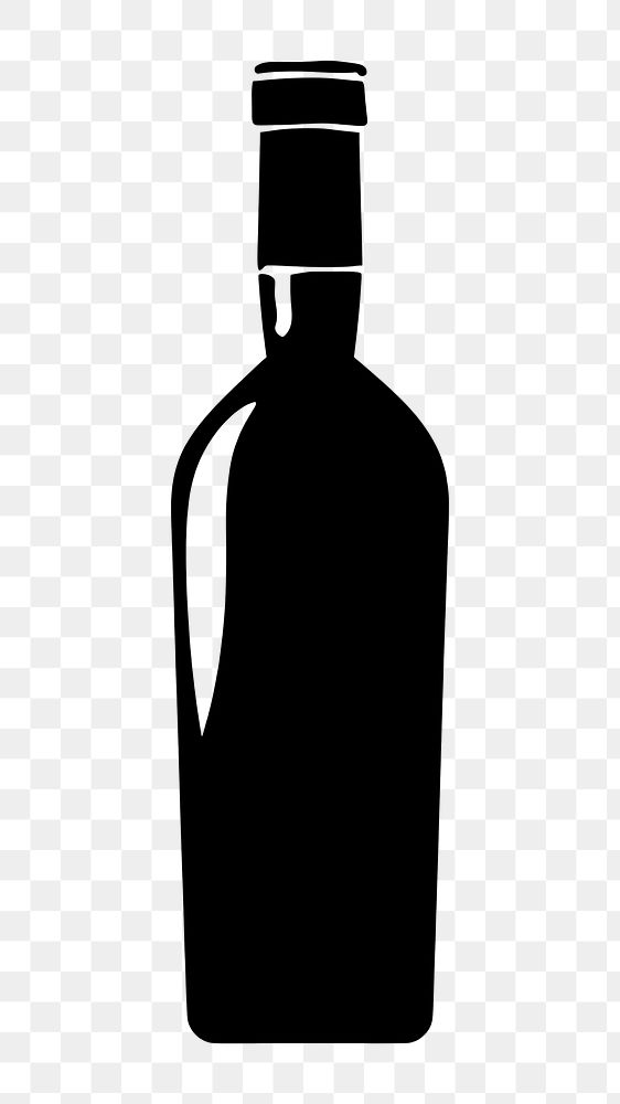 PNG  Bottle beverage alcohol liquor.