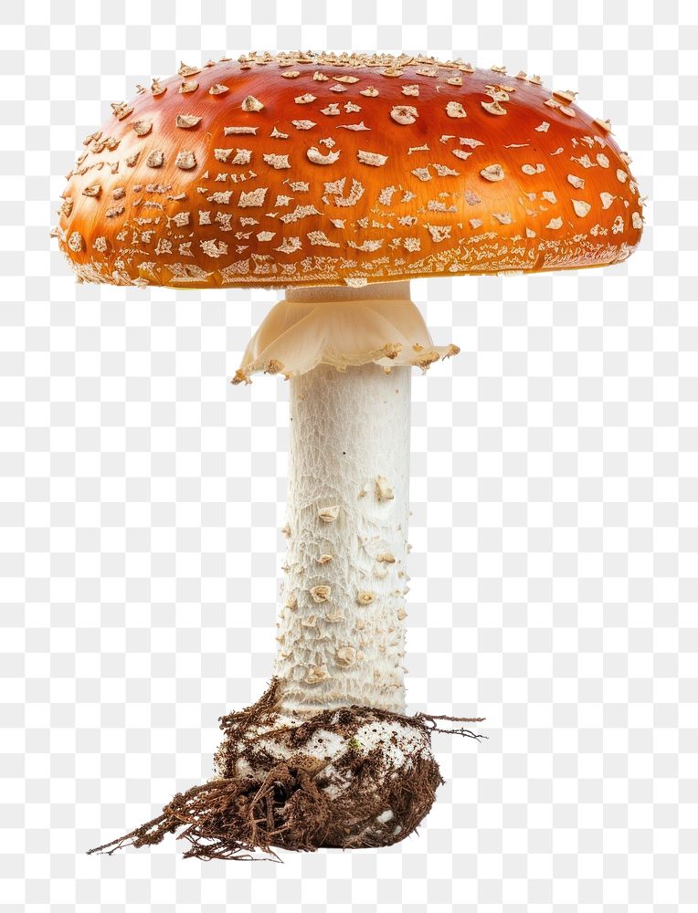 Toadstool letterbox mushroom amanita.