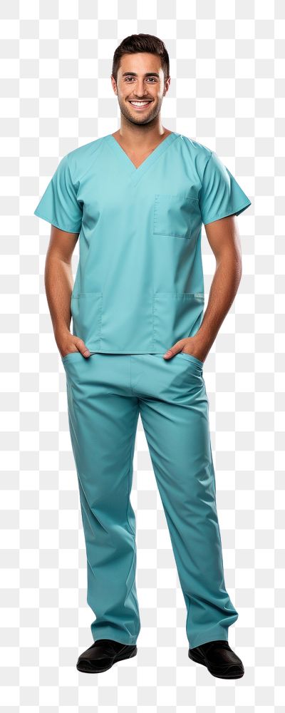 PNG Male nurse clothing apparel pajamas.