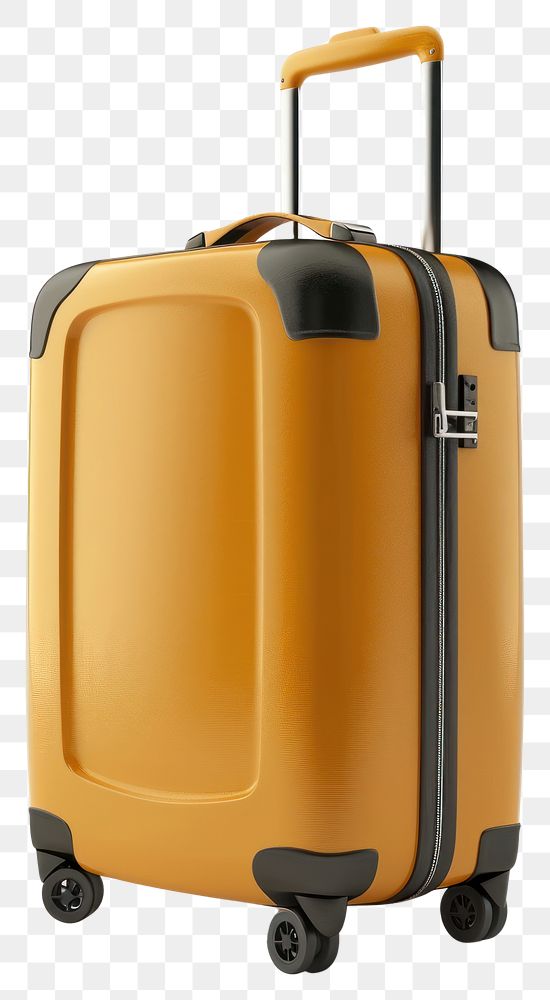 PNG Luggage suitcase white background briefcase.