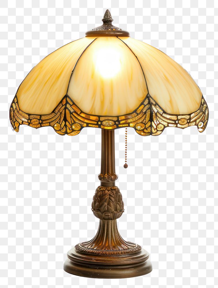 PNG Table lamp lampshade white background architecture.