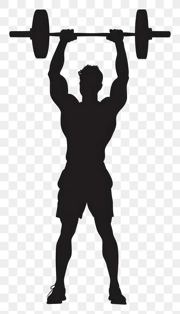 PNG Fitness silhouette clip art sports adult gym.