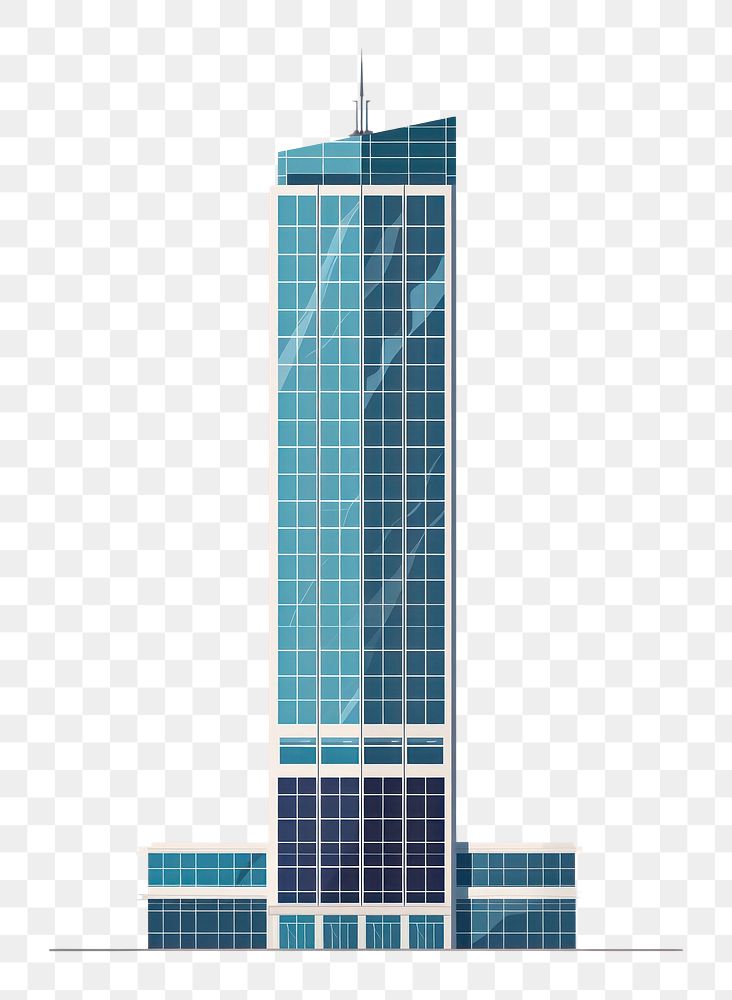 PNG  Skyscraper architecture building housing.