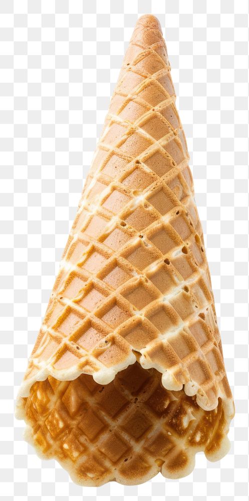 PNG  Cone dessert cream creme.