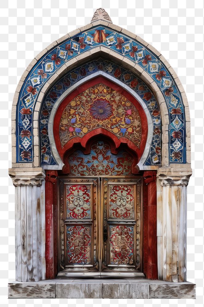 PNG Ottoman painting of door architecture building altar.