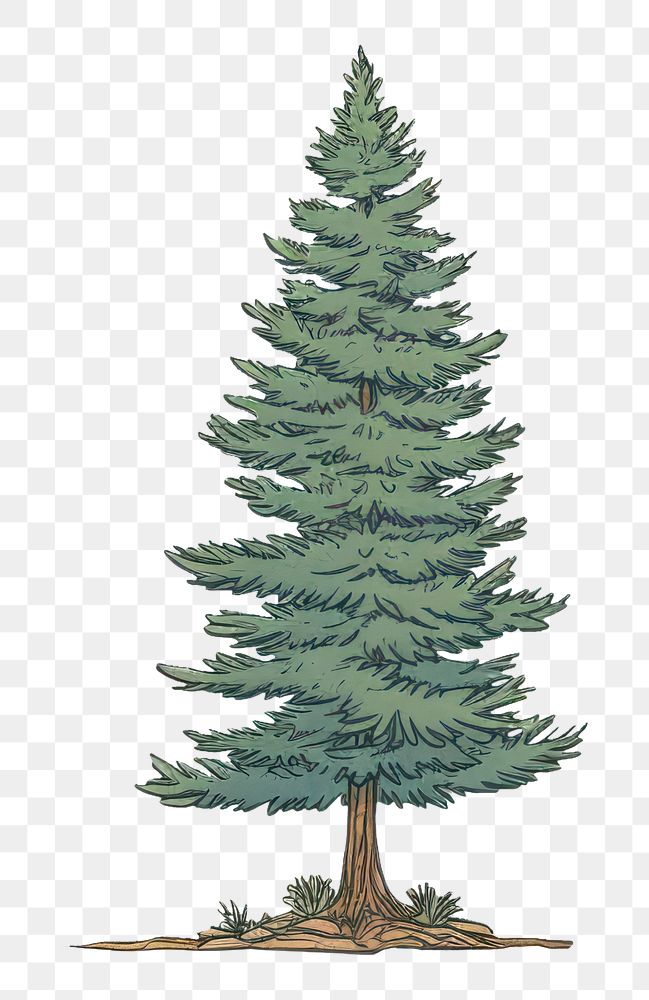 PNG Tree pine plant fir.