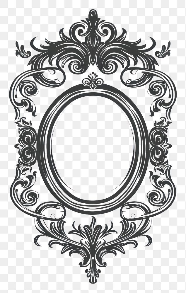 PNG Luxury mirror drawing white background architecture.