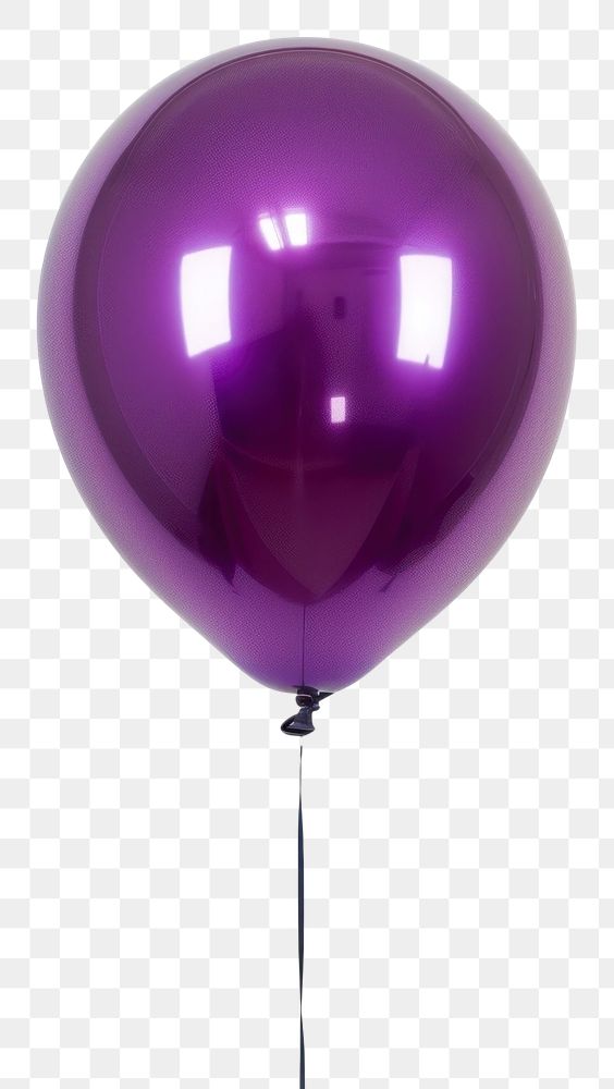 PNG Purple balloon celebration anniversary lavender.